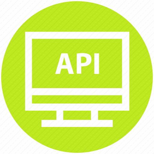 Api, application, interface, lcd, network, program, technology icon - Download on Iconfinder