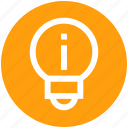 bulb, bulb light, lamp, light, network, warning