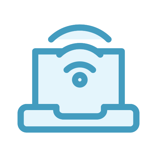Data, laptop, network, server, signal, technology icon - Download on Iconfinder