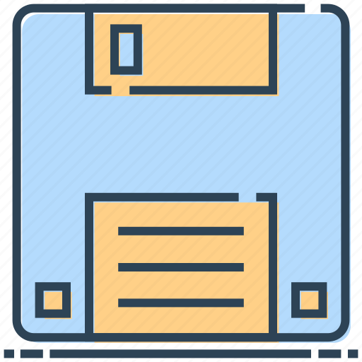 Data, disk, floppy, storage icon - Download on Iconfinder