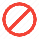 restriction, stop, forbidden, ban, cancel