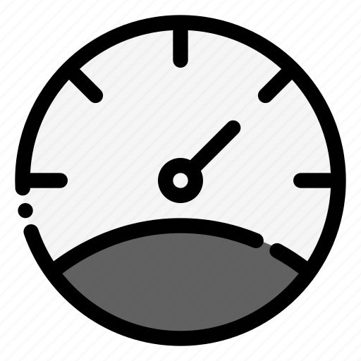 Gauge, speed, measure, speedometer, meter icon - Download on Iconfinder