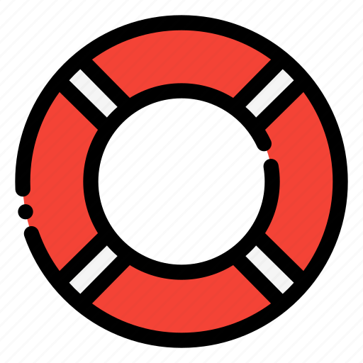 Lifebuoy, rescue, buoy, lifeguard, swim icon - Download on Iconfinder