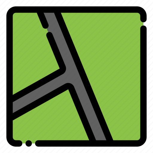 Map, navigation, journey, gps, locations icon - Download on Iconfinder
