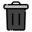 recycling, garbage, waste, bin, delete 