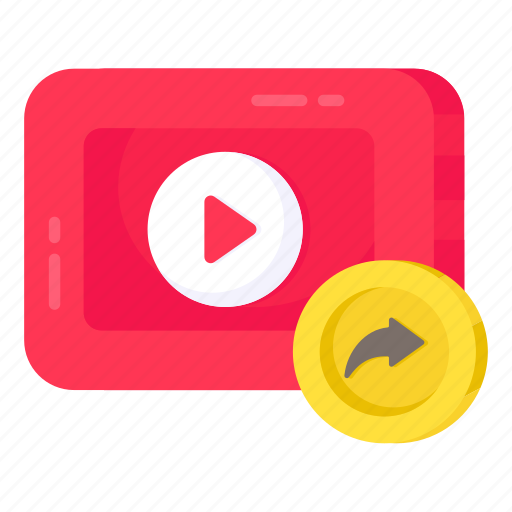 Online video, video streaming, play video, send video icon - Download on Iconfinder