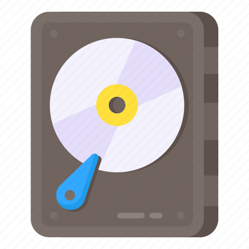 Hard drive, hdd, disc, memory storage, hardware icon - Download on Iconfinder