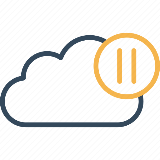 Cloud push, cloud, backup, weather icon - Download on Iconfinder