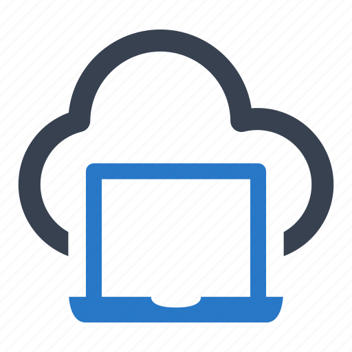 Cloud, laptop, storage icon - Download on Iconfinder