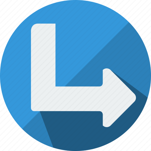Forward, front, go, move, next, right, turn icon - Download on Iconfinder