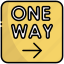 one way, sign, road-sign, street sign, arrow 