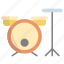 drum kit, drum-set, drum, musical-instrument, instrument, music 