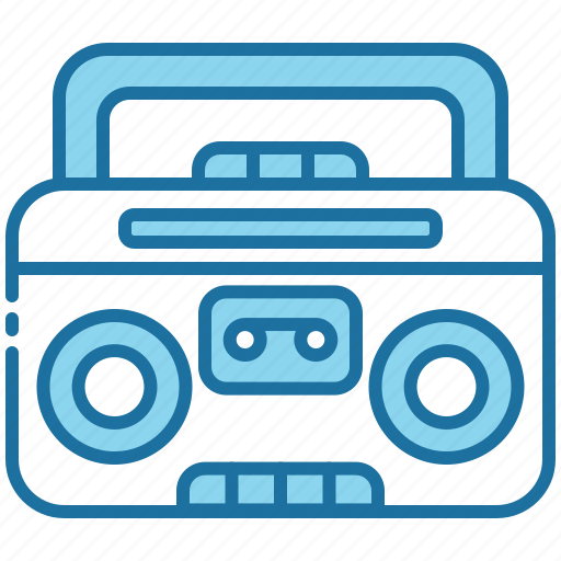 Boombox, stereo, music, audio, speaker icon - Download on Iconfinder