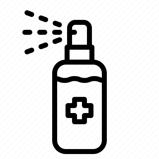 Alcohol, spray, protection, clean, bottle icon - Download on Iconfinder
