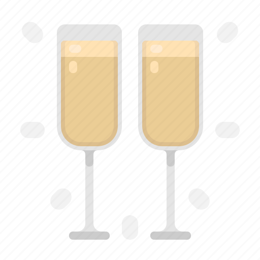 New year, event, alcohol, champagne, celebration, drink icon - Download on Iconfinder