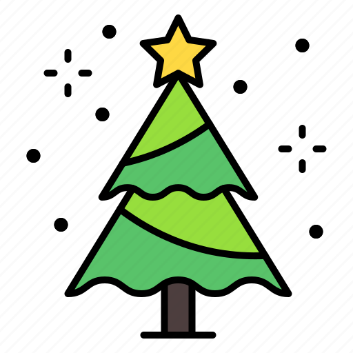 Christmas, tree, star, xmas icon - Download on Iconfinder
