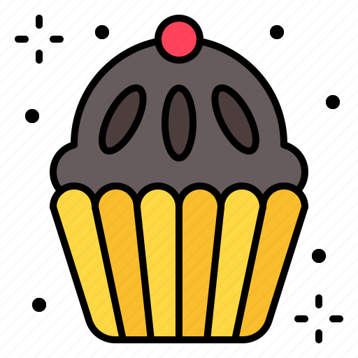 Cupcake, dessert, muffin, food, bakery icon - Download on Iconfinder