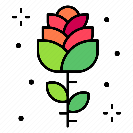 Rose, flower, petal, botanical, blossom icon - Download on Iconfinder