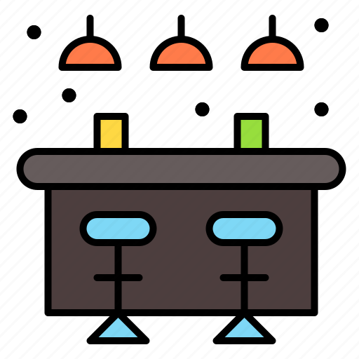 Pub, bar, counter, stool, clubhouse icon - Download on Iconfinder