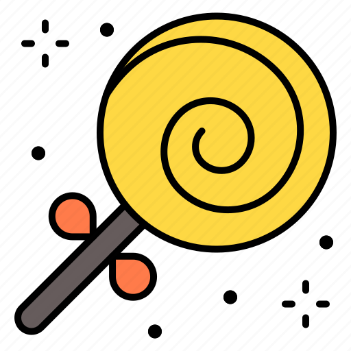 Lollipop, candy, spiral, sweet, stick icon - Download on Iconfinder