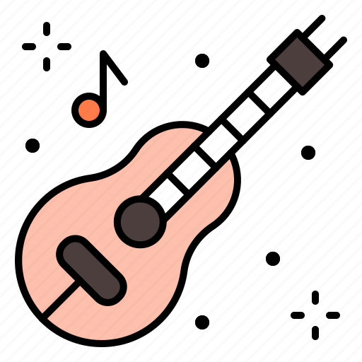 Guitar, music, flamenco, acoustic, instrument icon - Download on Iconfinder