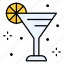 cocktail, drink, bar, martini, lemon 