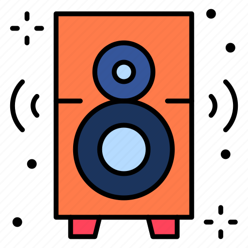 Speaker, sound, woofer, subwoofer, audio icon - Download on Iconfinder