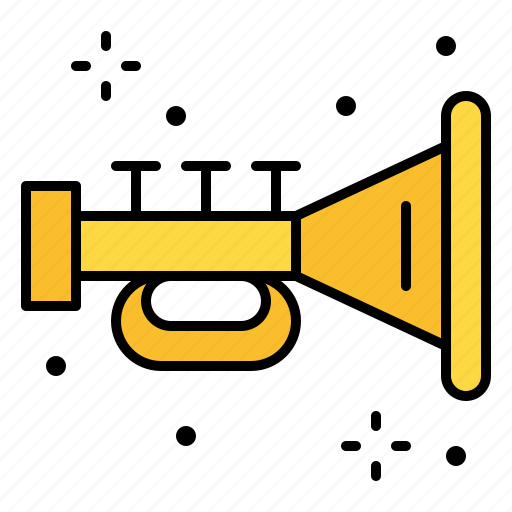 Horn, music, instrument, trumpet, orchestra icon - Download on Iconfinder