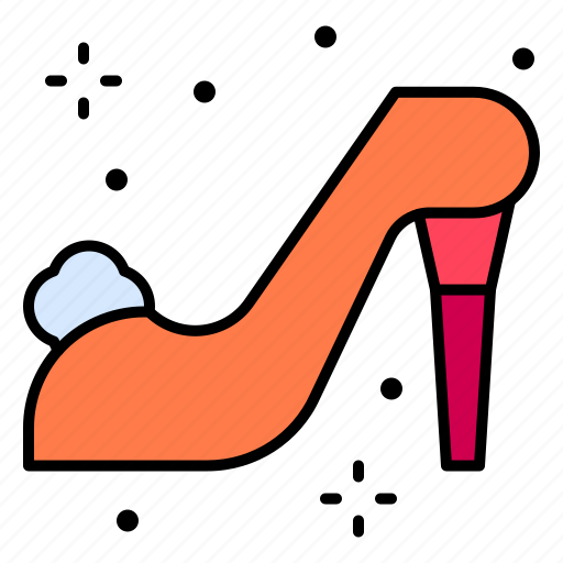 Heels, shoe, high, elegant, fashion icon - Download on Iconfinder