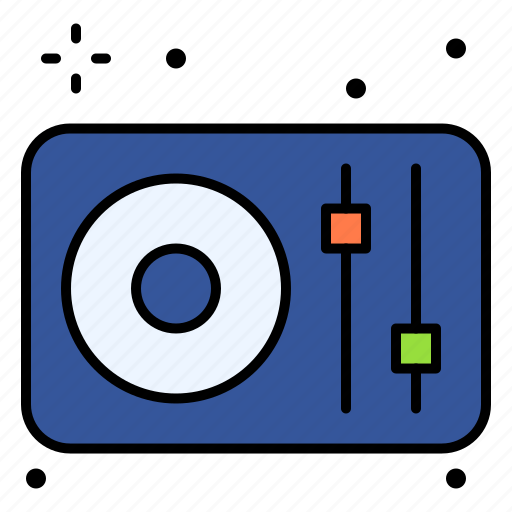 Player, vinyl, music, device, technology icon - Download on Iconfinder