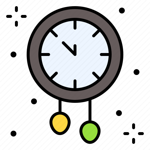 Clock, time, decoration, wall, pendulum icon - Download on Iconfinder