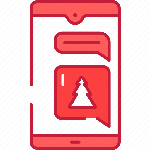 New, year, greetings, phone icon - Download on Iconfinder