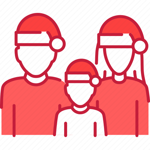 Family, hristmas, hats icon - Download on Iconfinder