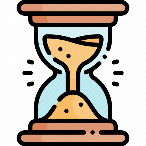 Hourglass, sandglass, sand clock, long time, hour, waiting, time icon - Download on Iconfinder