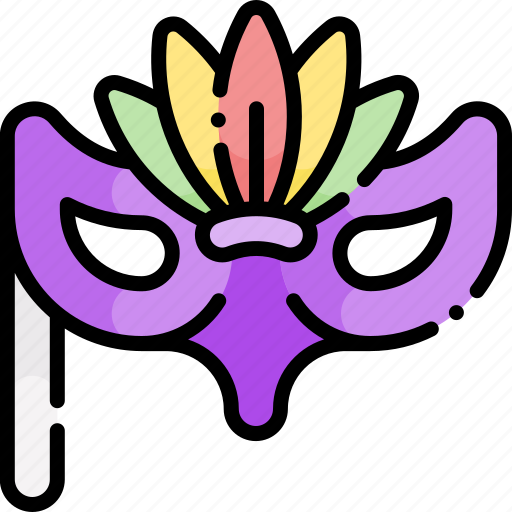 Party mask, party, celebration, mask, eye mask, festive icon - Download on Iconfinder