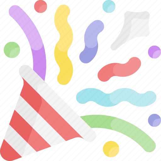 Confetti, celebration, party, birthday, new year, fun icon - Download on Iconfinder