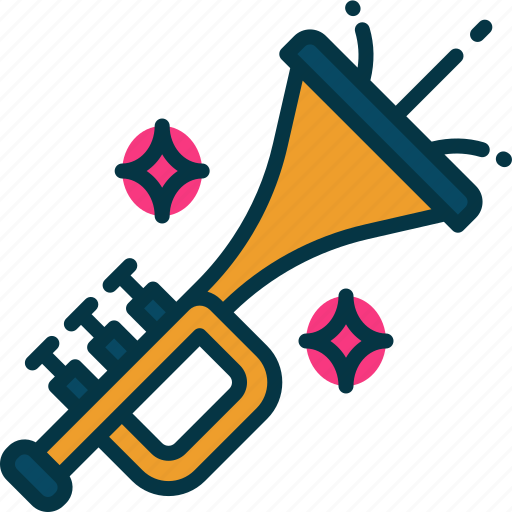 Trumpet, instrument, music, sound, orchestra icon - Download on Iconfinder