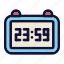 alarm clock, countdown, digital clock, midnight, new year eve, party, time 
