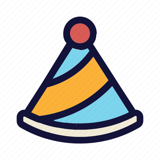 Celebration, cone, fun, hat, holiday, new year eve, party icon - Download on Iconfinder