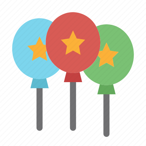 Balloons, celebration, decoration, event, holiday, new year eve, party icon - Download on Iconfinder