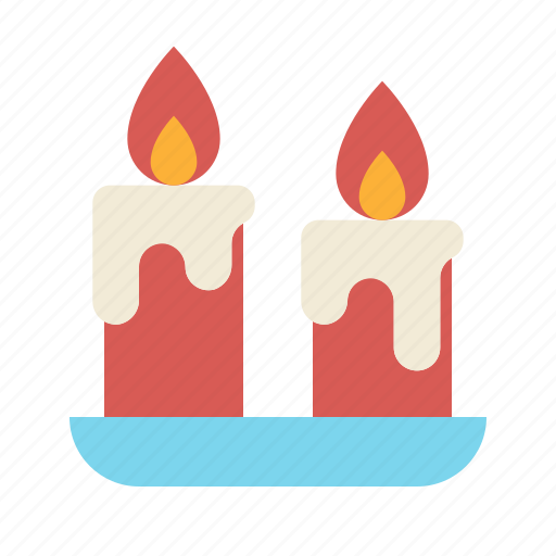 Candle, christmas, decoration, holiday, light, new year eve, party icon - Download on Iconfinder