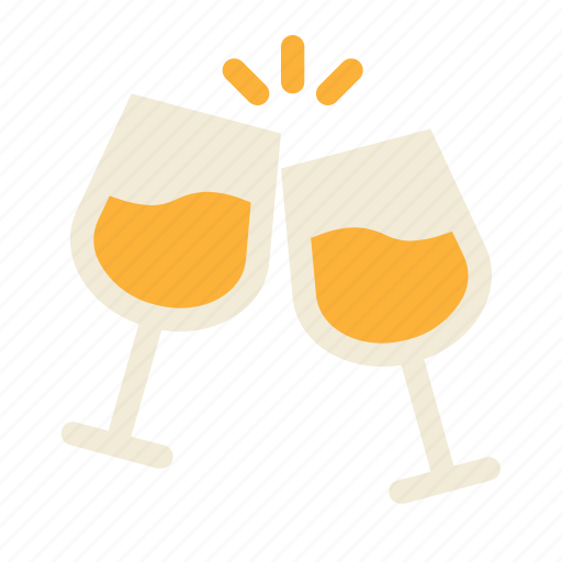 Celebration, champagne, cheers, drink, new year eve, party, wine icon - Download on Iconfinder