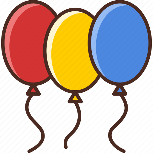Party, balloons, new, year icon - Download on Iconfinder