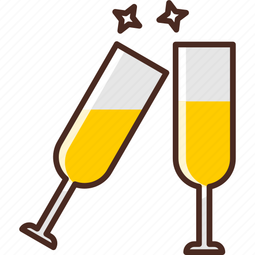 New, year, party, champagne icon - Download on Iconfinder
