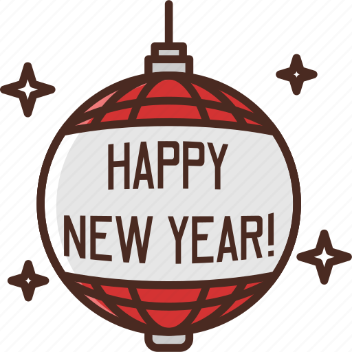 New, year, party, ball icon - Download on Iconfinder