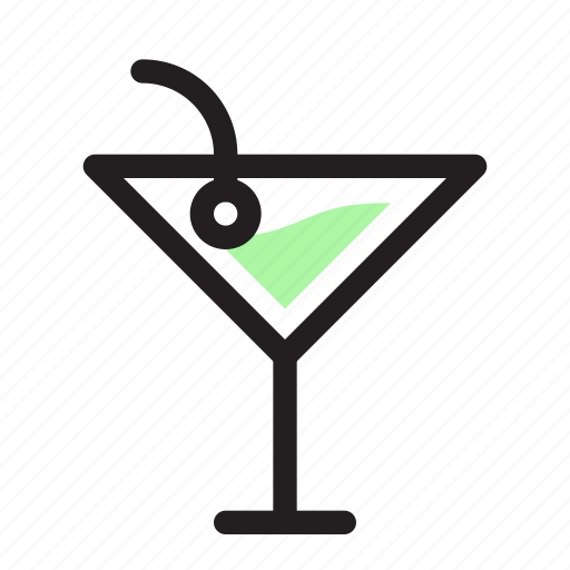 Alcohol, cocktail, drink, glass, holiday, new year eve, party icon - Download on Iconfinder