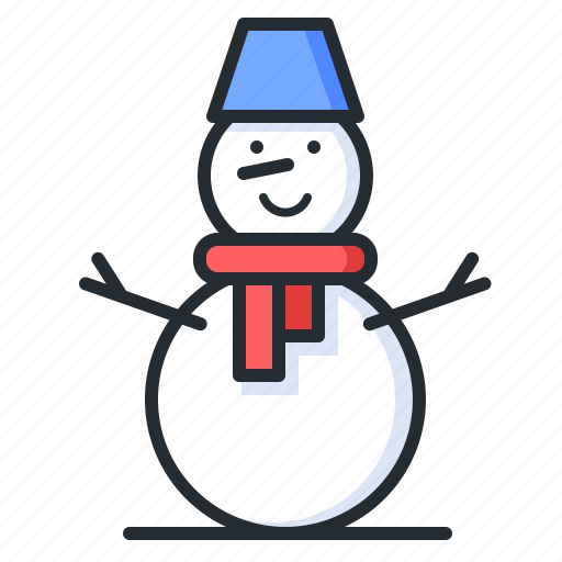 Snowman, winter, christmas, new year icon - Download on Iconfinder