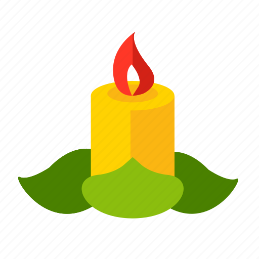 Candle, christmas, fire, new year, wax icon - Download on Iconfinder