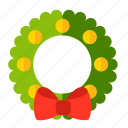 christmas, new year, wreath