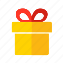 bow, box, christmas, gift, new year, ribbon